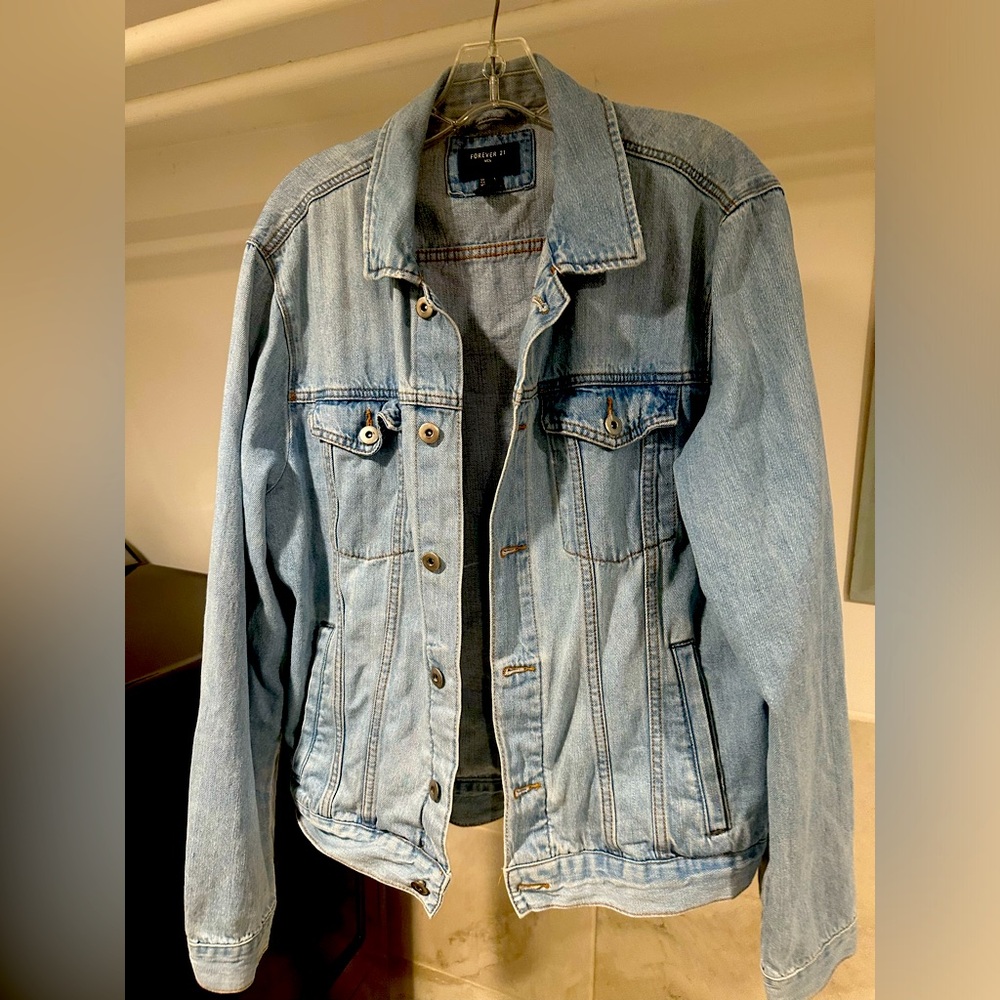 Forever 21 men's jeans jackets